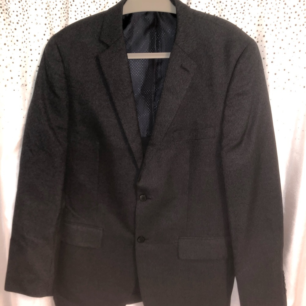 Mens Macy’s Alfani Suit Jacket Black - 38R